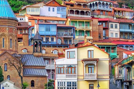 old city panorama Tbilisi - Georgia Safe to Travel