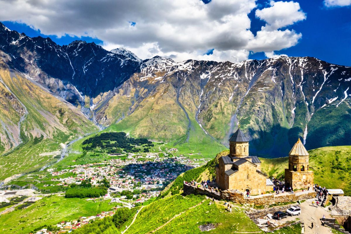 Kazbegi-Gamarjobageorgia Tours