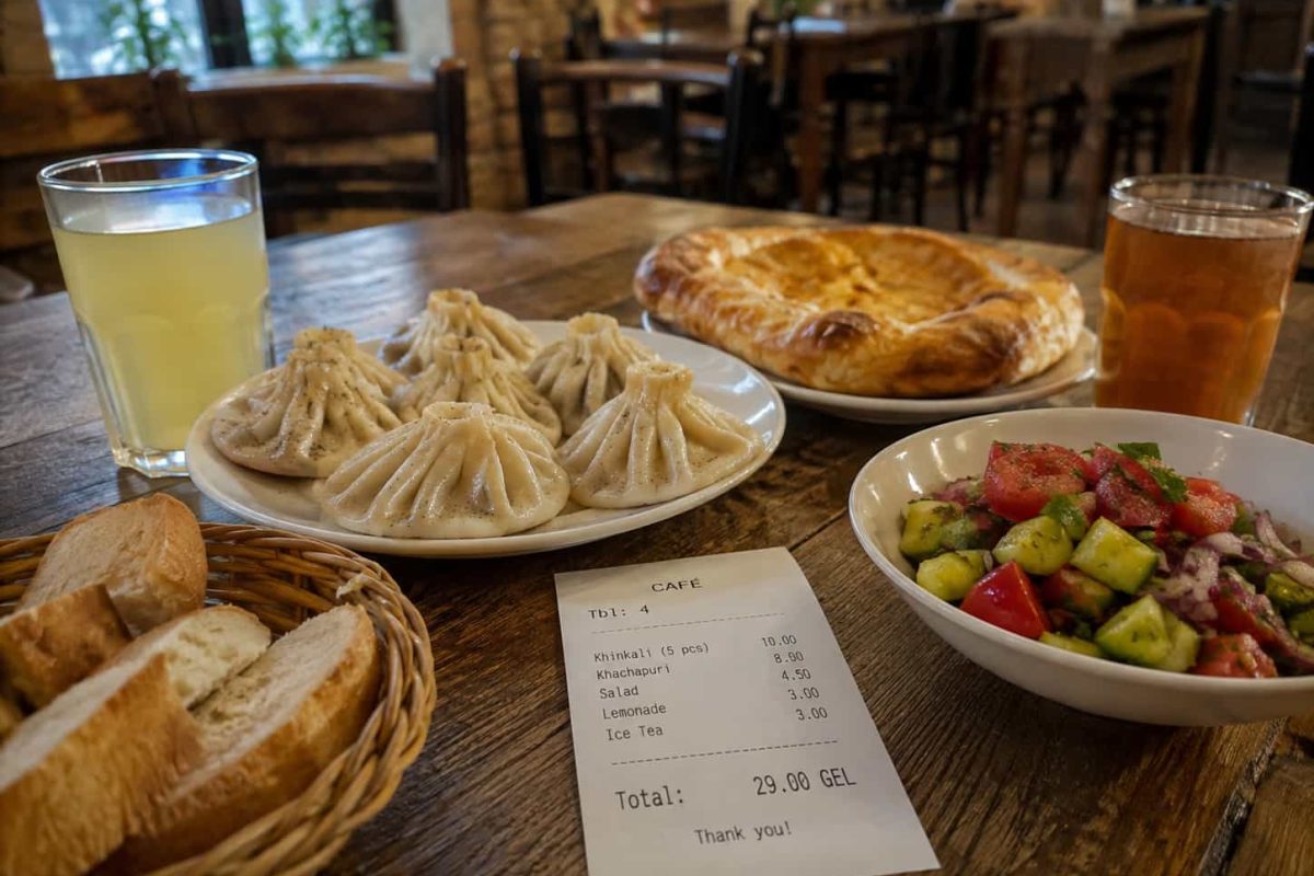 Cost of food and drink