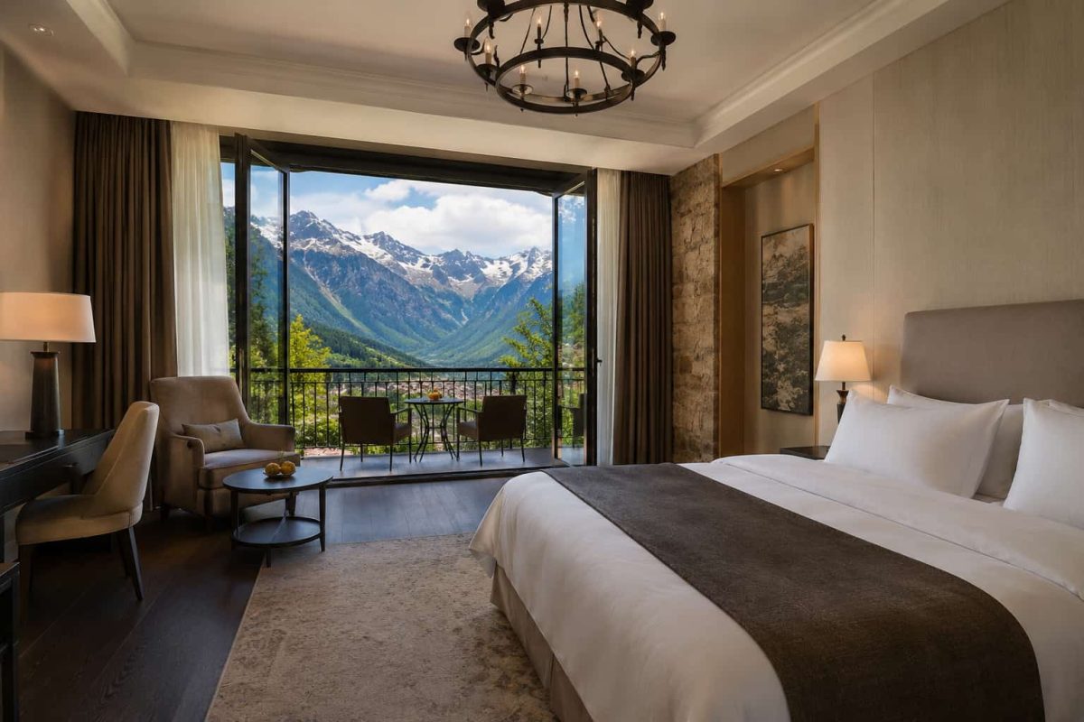Luxury Mountain View Bedroom Retreat